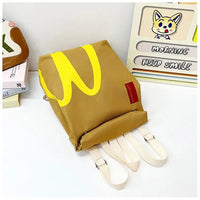 Cute McDonald's Vintage Canvas Backpack