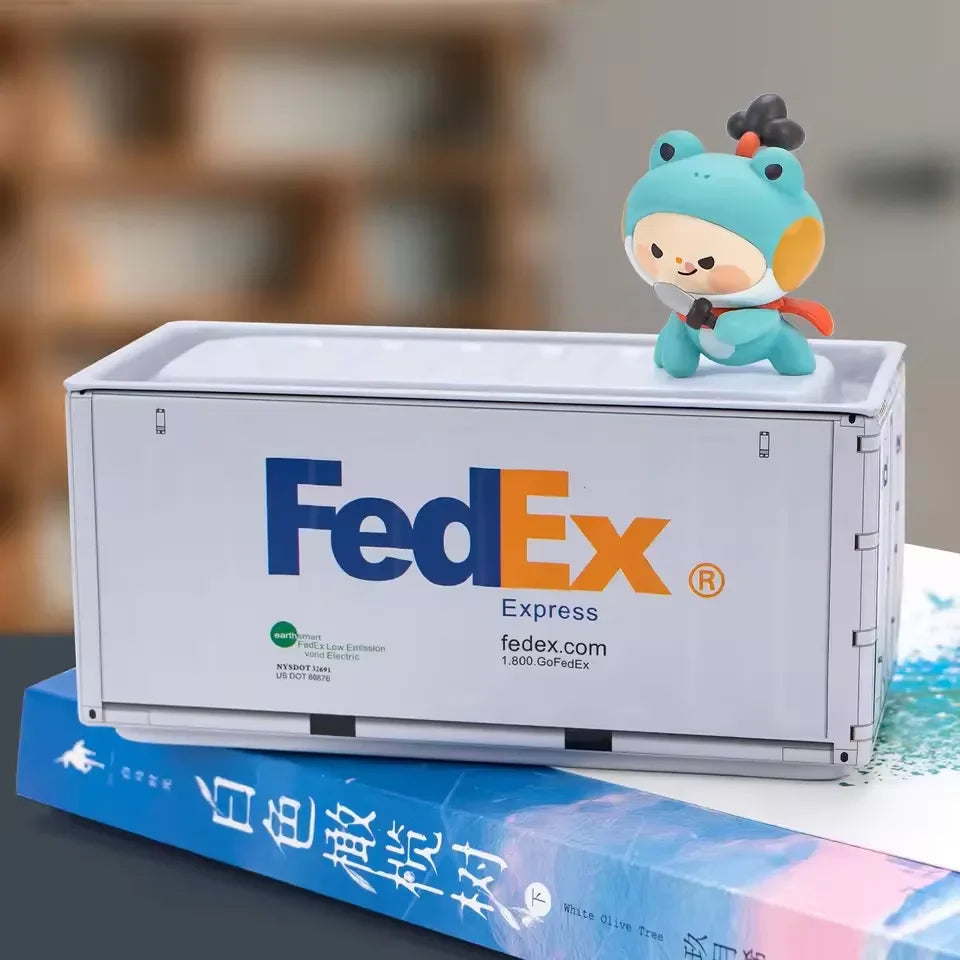 Mini Shipping Container Desk Organiser