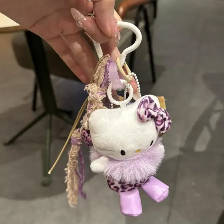 Hello Kitty Wild Vibes Plush Keychain