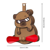 Scratchy Critters Breezy Buddy Keychain