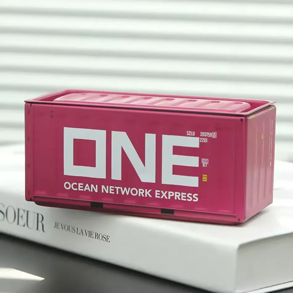 Mini Shipping Container Desk Organiser