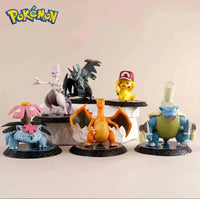 Pokimoen Battle Stance Miniature Figurines