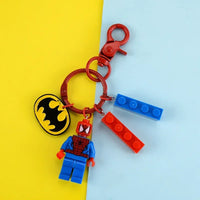 Brick Brigade Hero Blocks Keychain