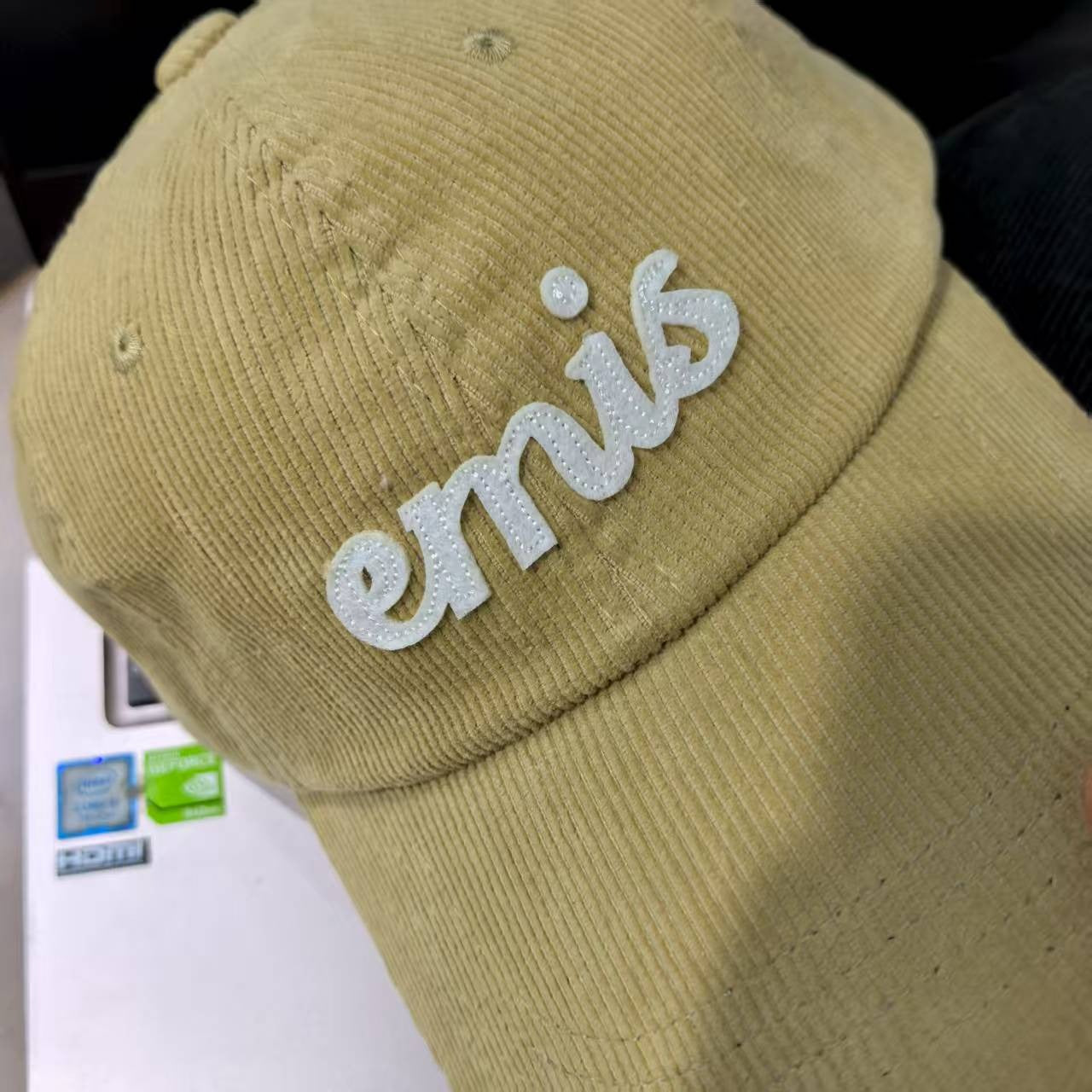 Emis Signature Corduroy Cap
