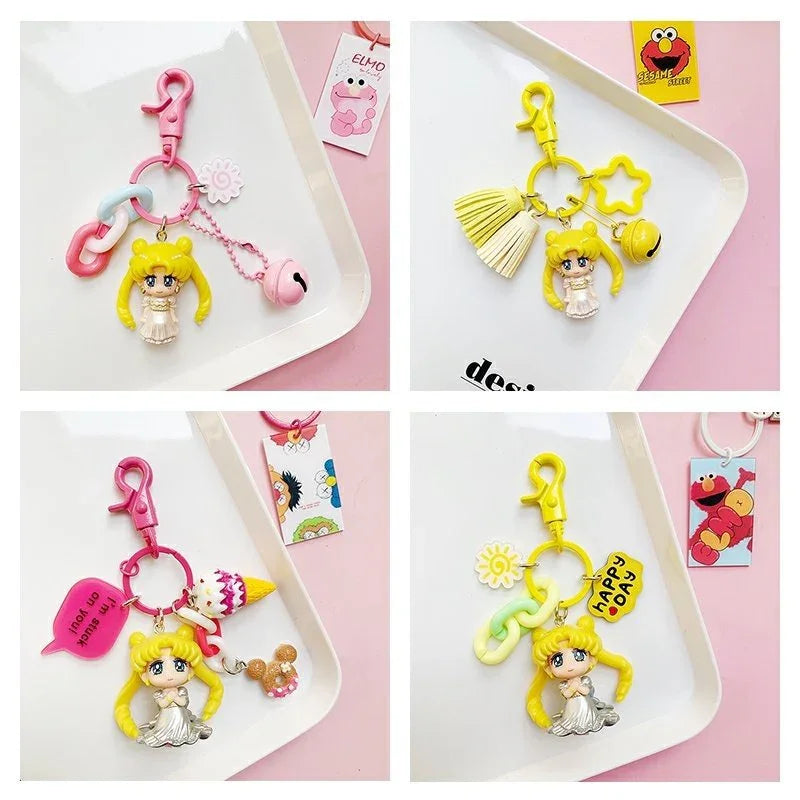 Sailor Moon Celestial Blocks Keychain