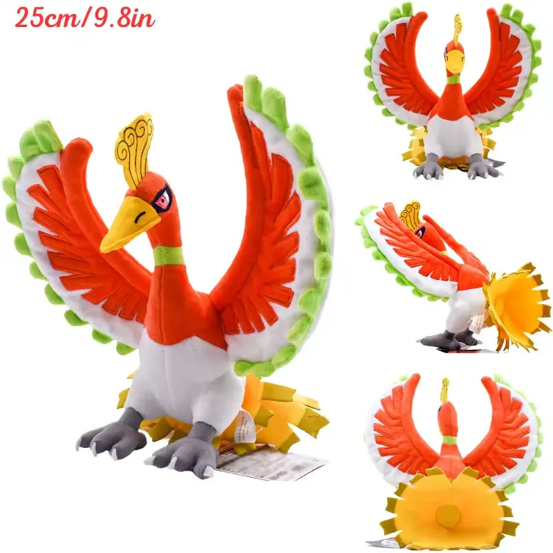 Pokemon Rainbow-Guardian Ho-Oh Plush (25 cm)