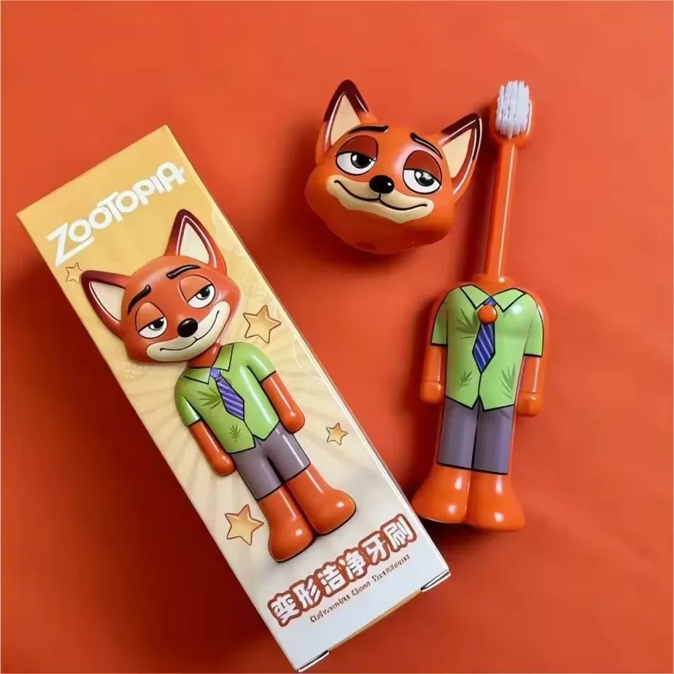 Zootopia Pop-Up Soft-Bristle Stand-Up Toothbrush