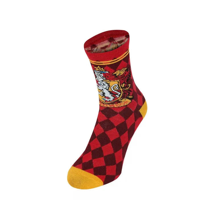 Harry Potter House Pride Argyle Crew Socks