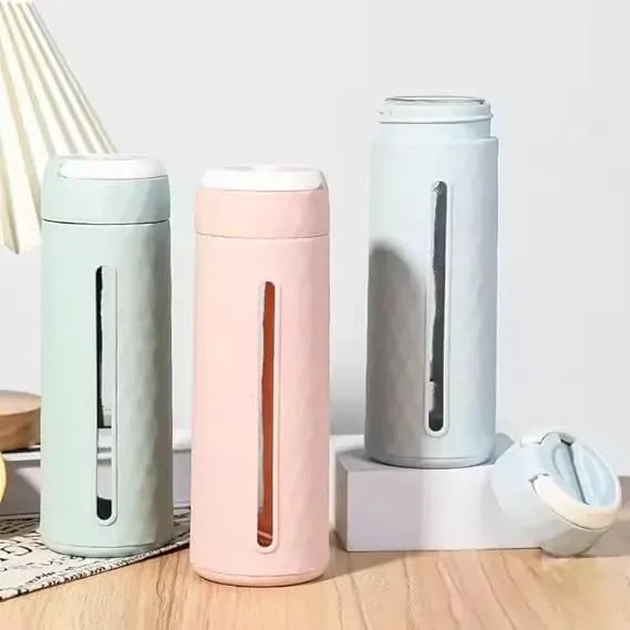 Built-in Mobile Holder Water Bottle (420 ml)