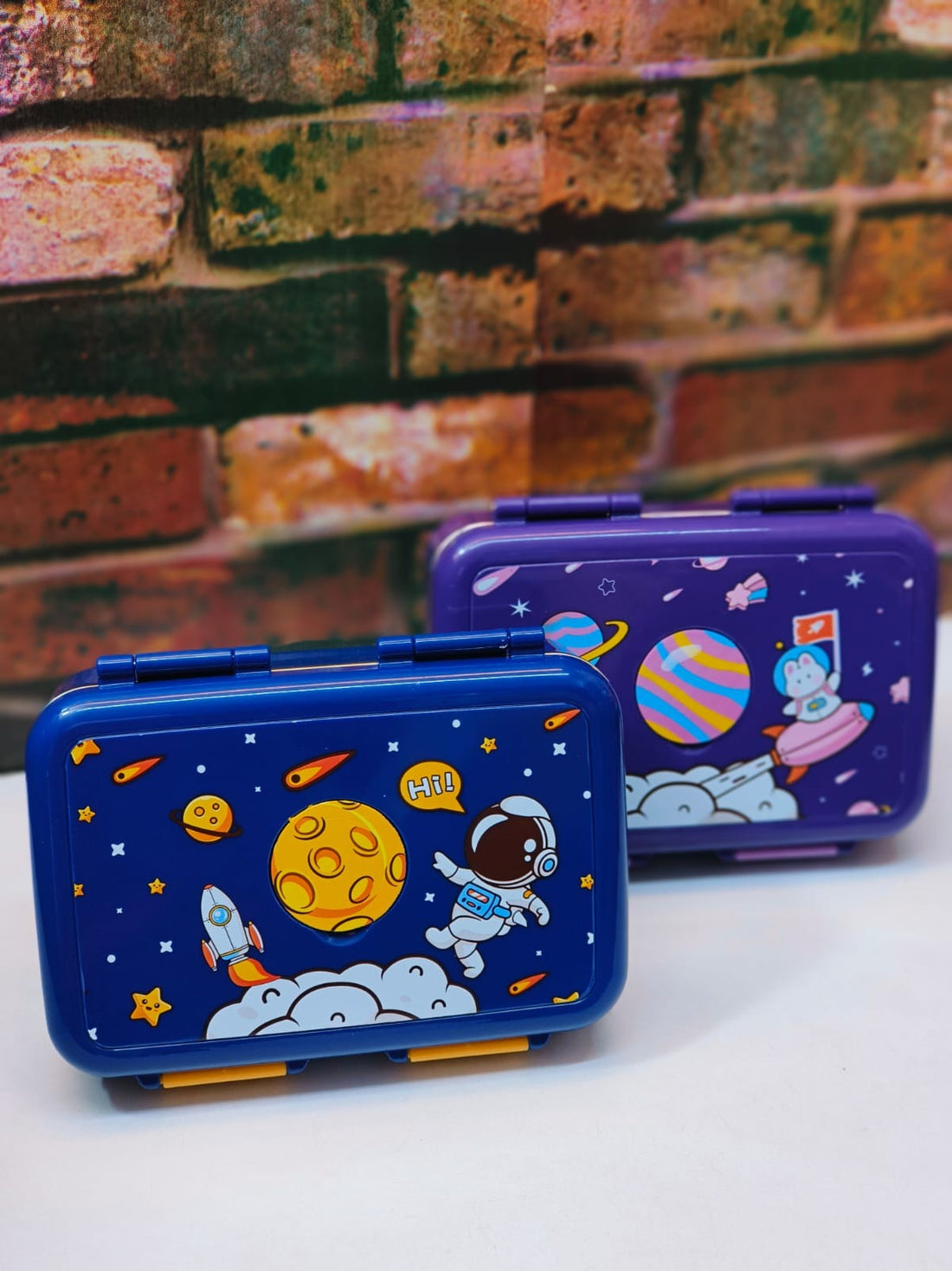 Galaxy Grub 3-Section Lunch Box