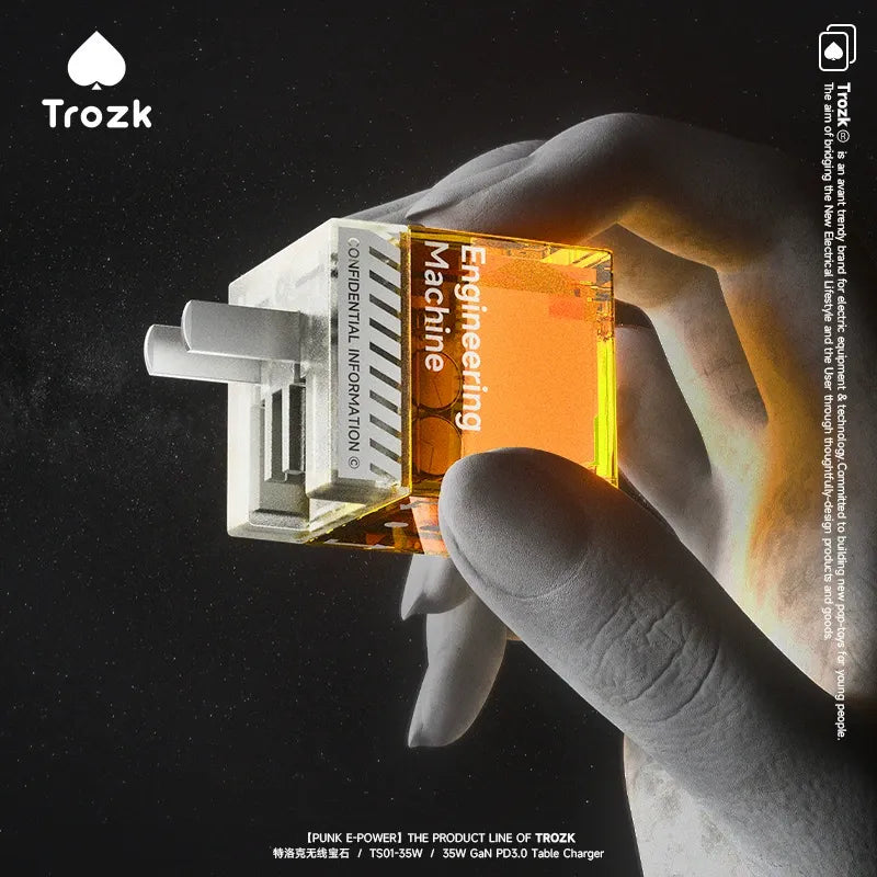 Trozk Infinity Stonre 35W GaN Charger