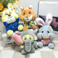 Zootopia Paw-Cheek Squeeze Plush Keychain