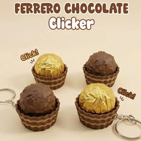 Rocher Truffle Tactile Desk Clicker Fidget Keychain