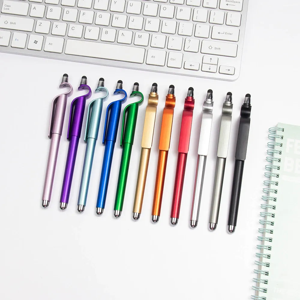 3-in-1 Phone Stand & Stylus Ballpoint Pen