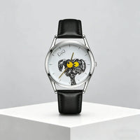 Messy Puppy Bone Chase Creative Novelty Watch