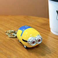 Minions Pull-Back Racer Mini Car Keychain