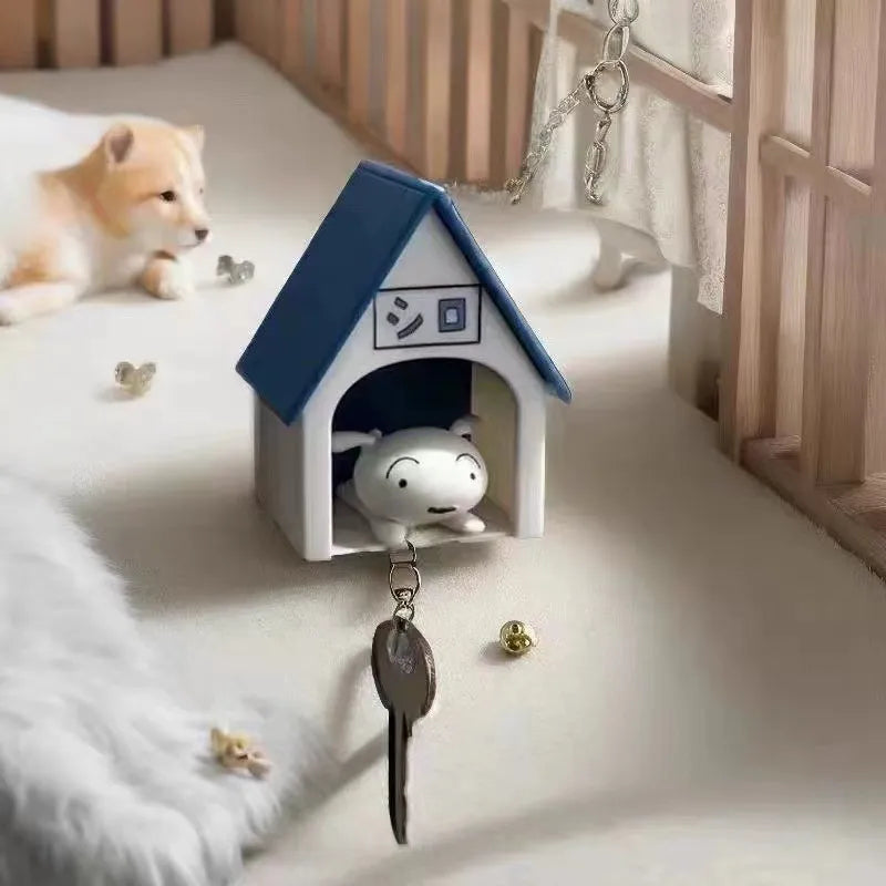 Shiro Doghouse Wall-Mounted Key Holder Charm