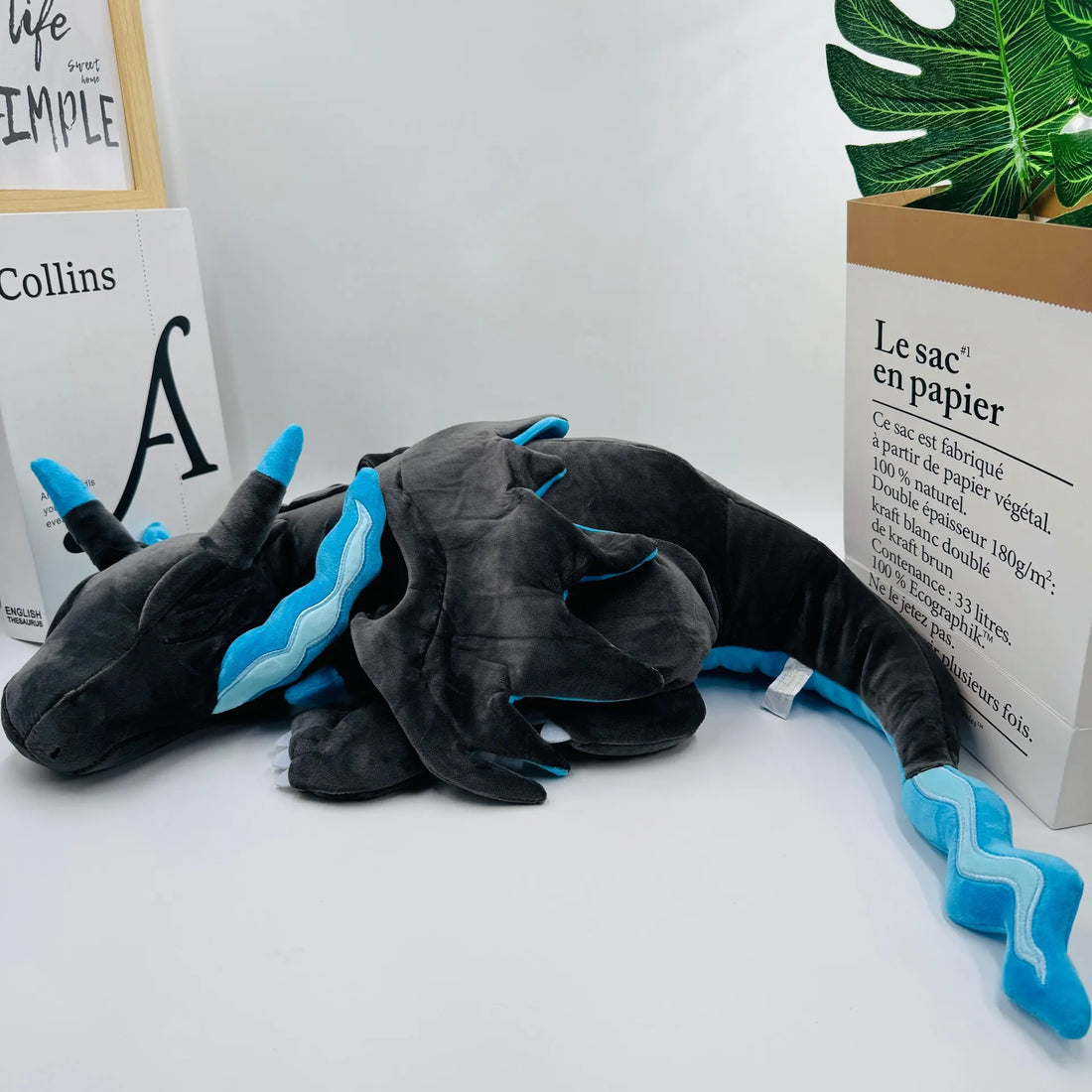 Mega Charizard X Blue Blaze Plushie (50 cm)