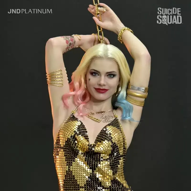 JND Studios Harley Quinn Hyperreal Movie Statue (87 cm)
