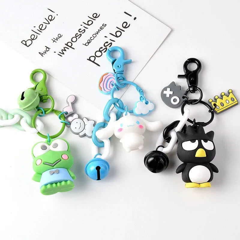 Sanliou Characters Pastel Chain Keychain