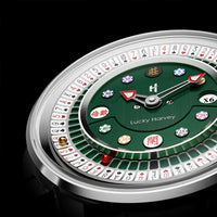 Lucky Harvey Player Series Poker Roulette Mechanical Watch