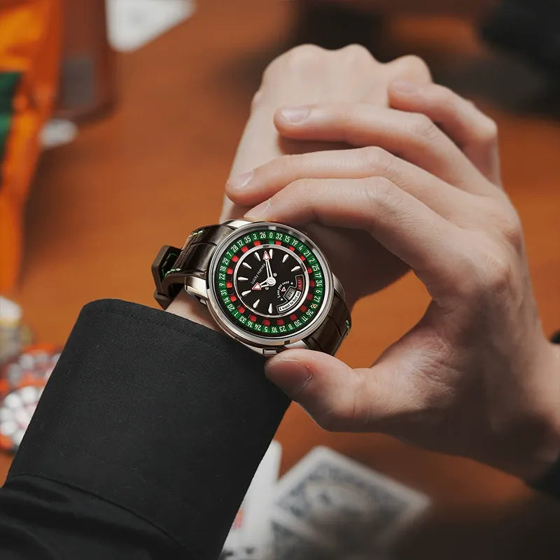 Lucky Harvey Real Time Player European Roulette Watch