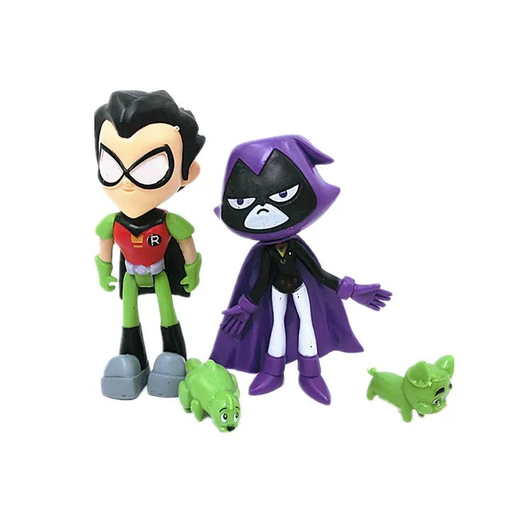 Teen Titans Hero Roster Mini Action Figures