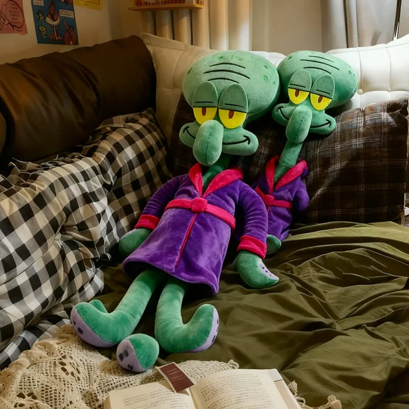 Squidward Luxury Robe Plushie (35 cm)