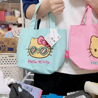 Tropical Tan Hello Kitty Vacation Canvas Tote