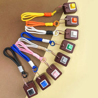 Artisan Wooden Switch Fidget Keychain