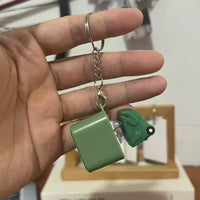 Grumpy Frog Sound & LED Fidget Keychain