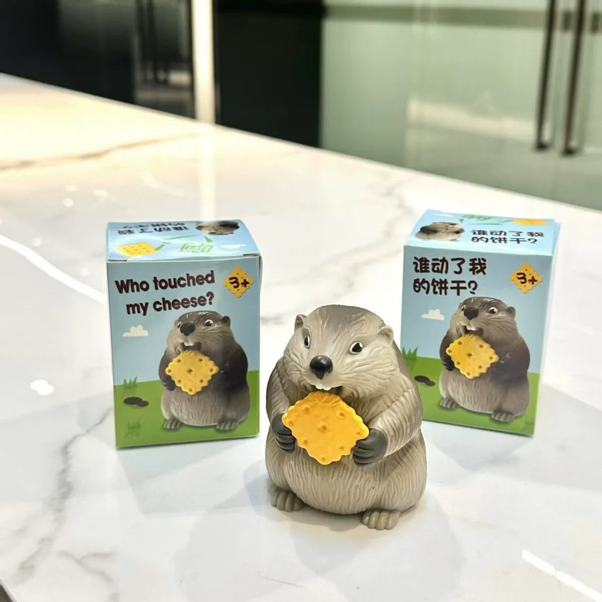 Screaming Groundhog Cookie Snatcher Interactive Toy