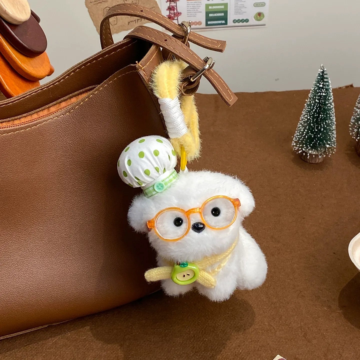 Gourmet Guard Chef Puppy Premium Keychain