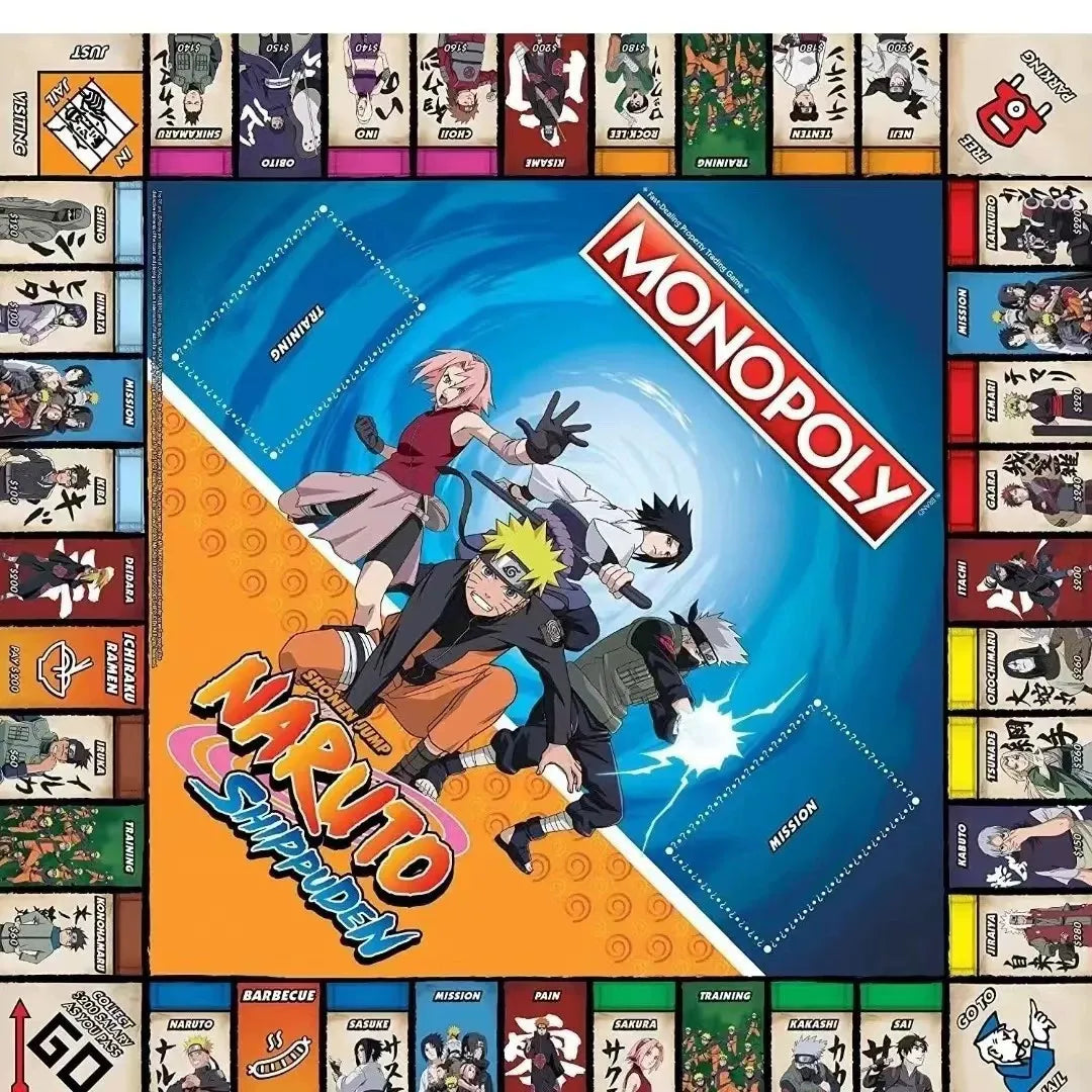 Monopoly Naruto Board Game
