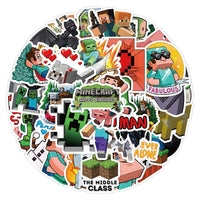 Minecraft Premium Vinyl Sticker Pack (50 Pcs)