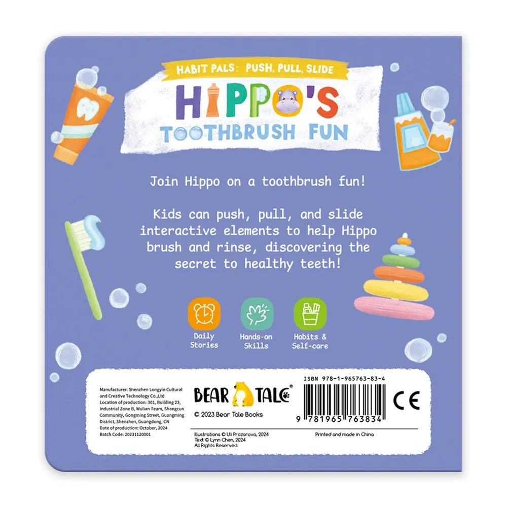 Hippo’s Toothbrush Fun Interactive PPS Board Book