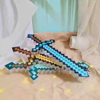 Minekraft Mosaic Sword Lamp