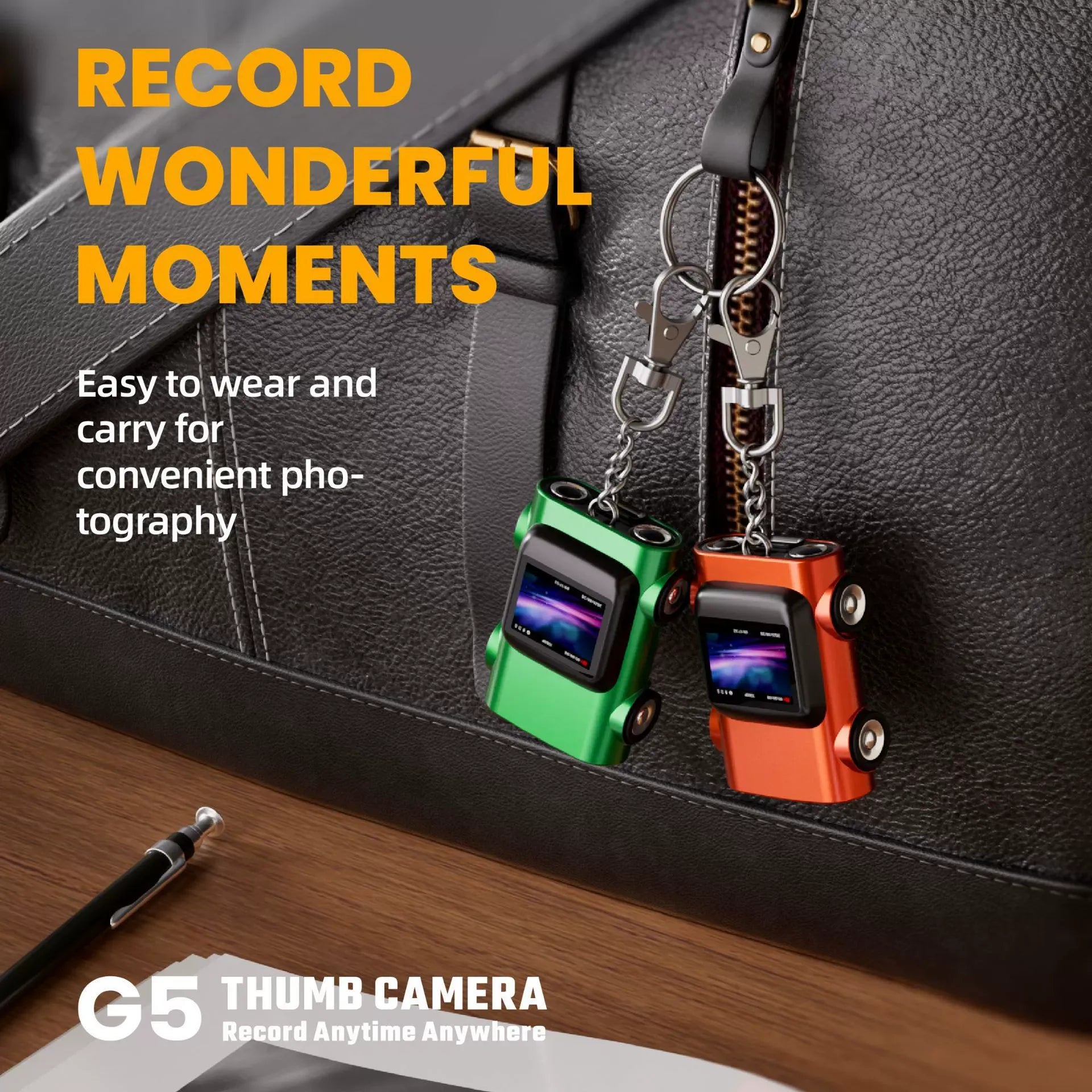 G5 Car-Shaped 2K Thumb Camera