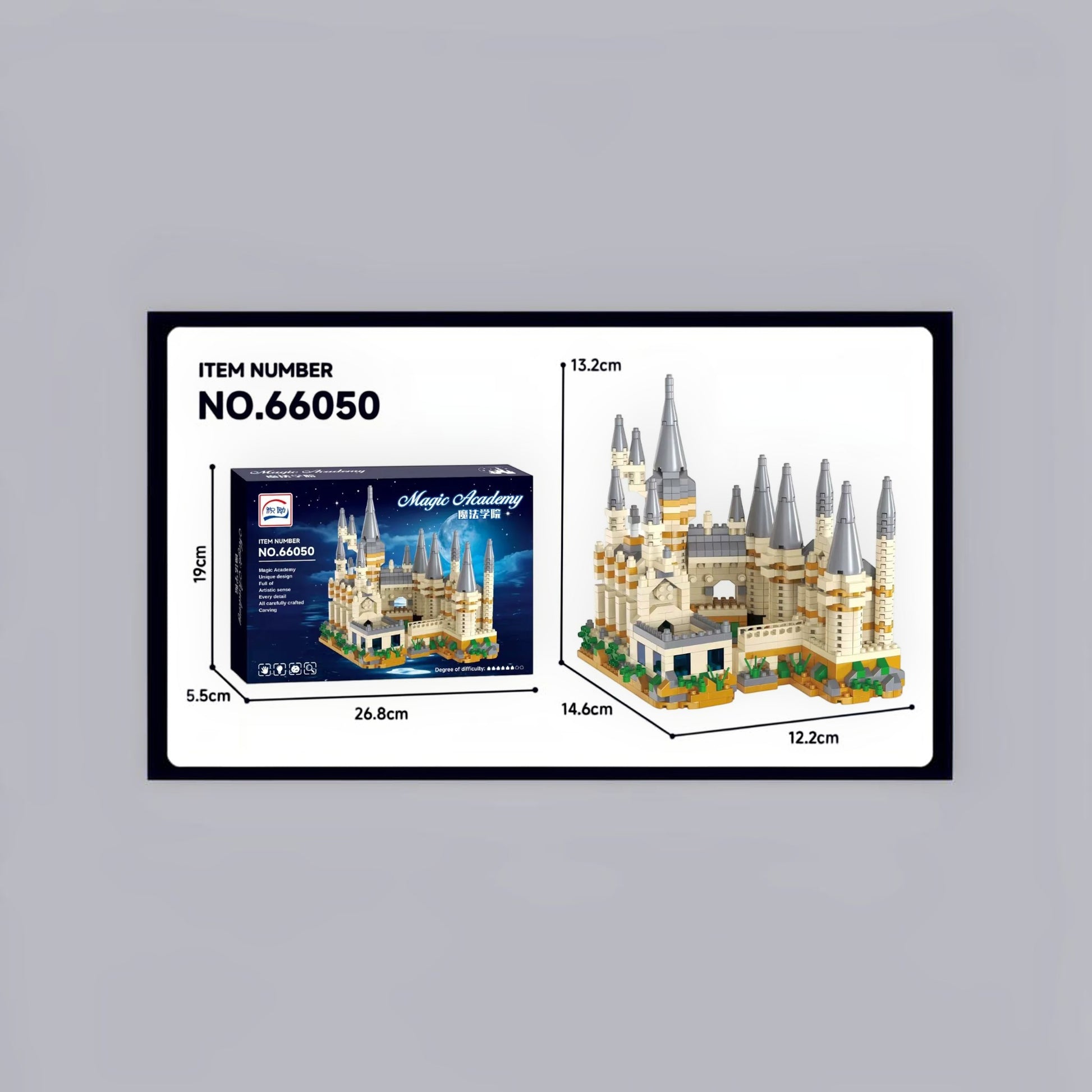 Hogwarts Magic Academy Castle 66050 Building Blocks