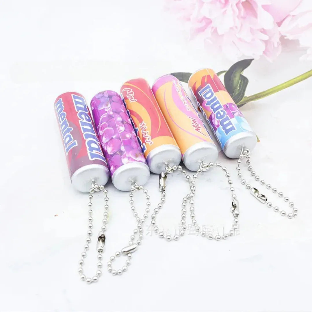 Mental Simulated Mint Packet Keychain