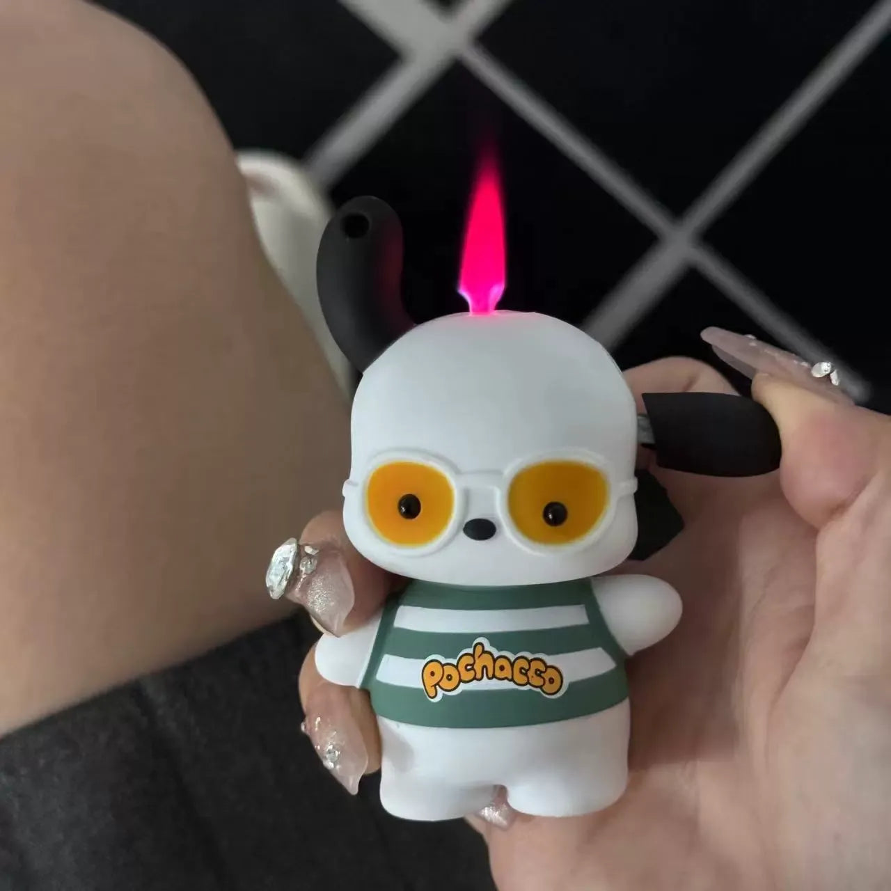 Pochacco Kawaii Flame Premium Lighter
