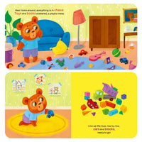 Bear’s Tidy-Up Time Interactive Lift-the-Flap Board Book