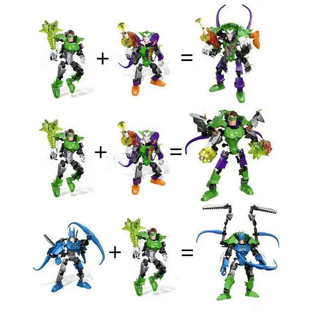 Bricks Superheroes Fusion Building Blocks