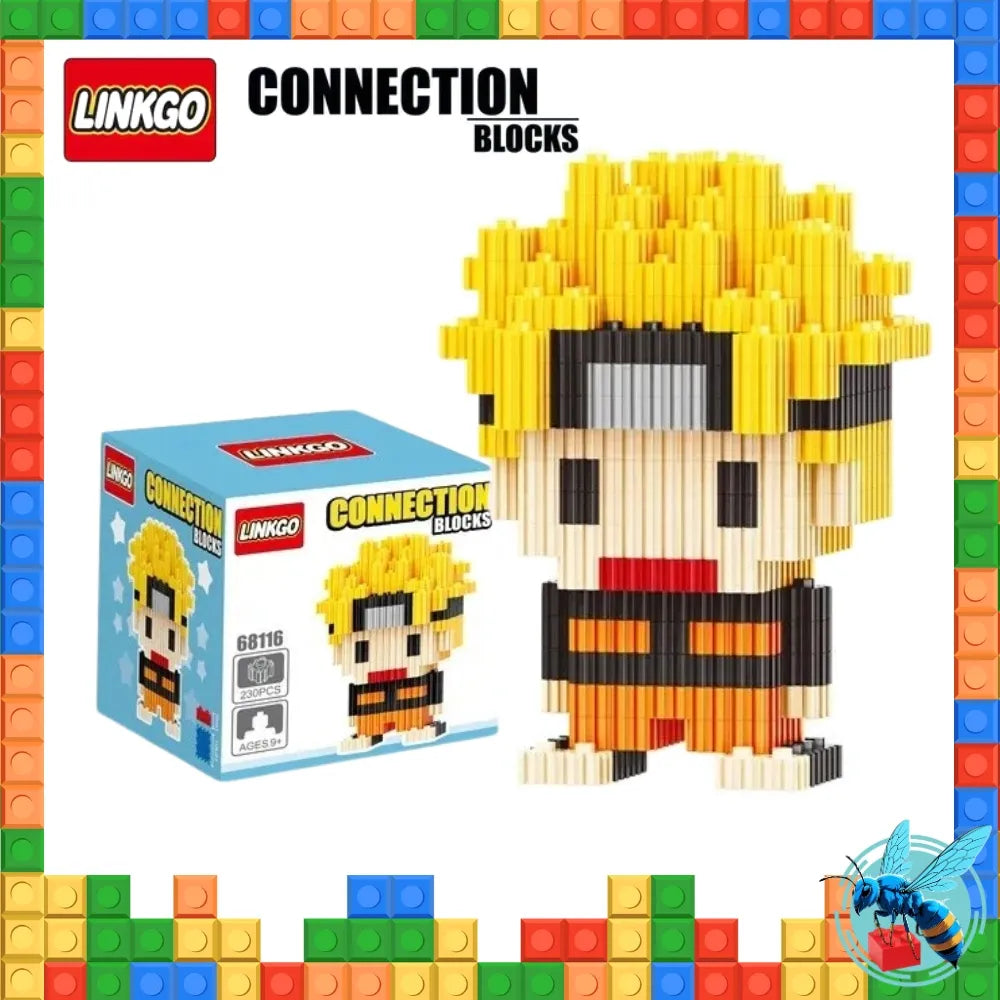 LinkGo Naruto Micro Building Blocks