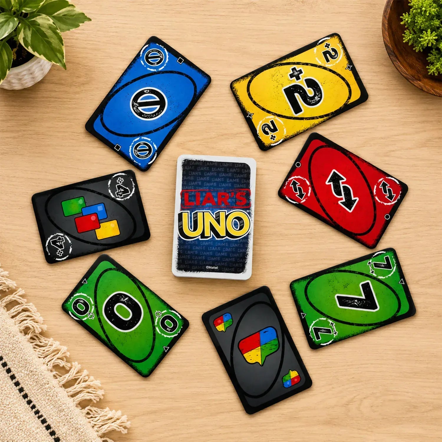 Liar's UNO Trust No One Deception Card Game