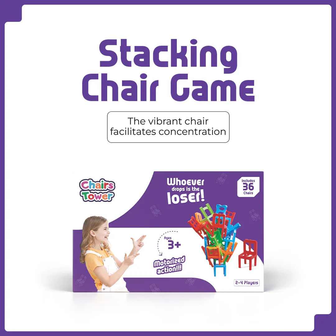 Stacking Chairs Balancing Game