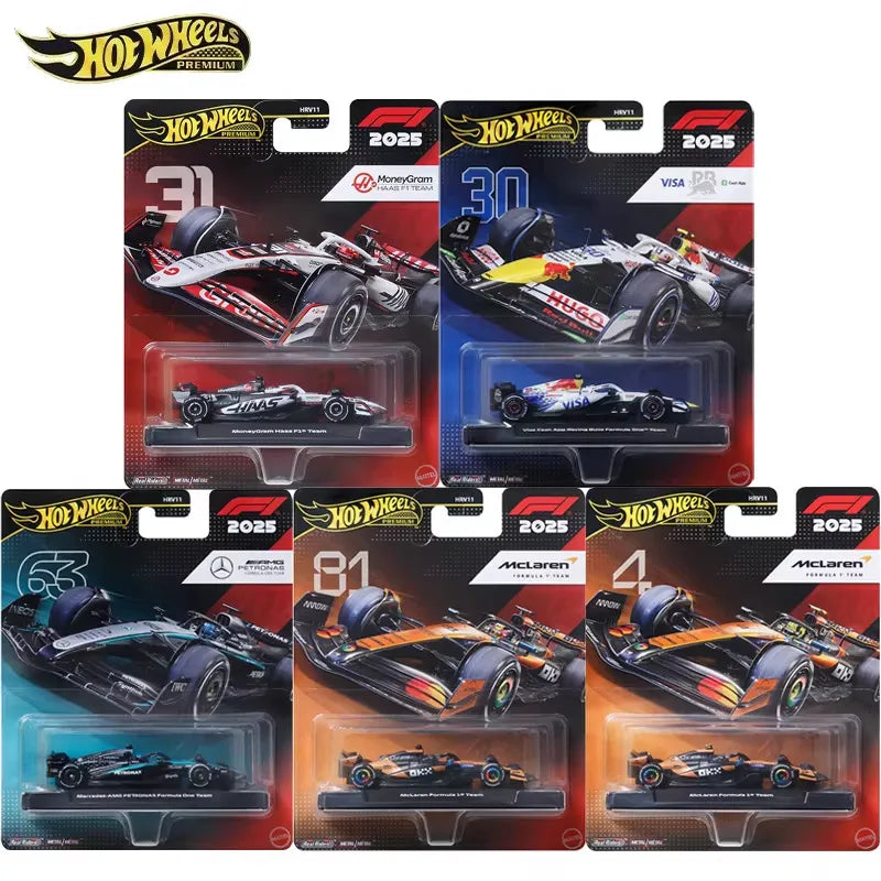 Hot Wheels Formula 1 Grand Prix Grid 2025 Assortment