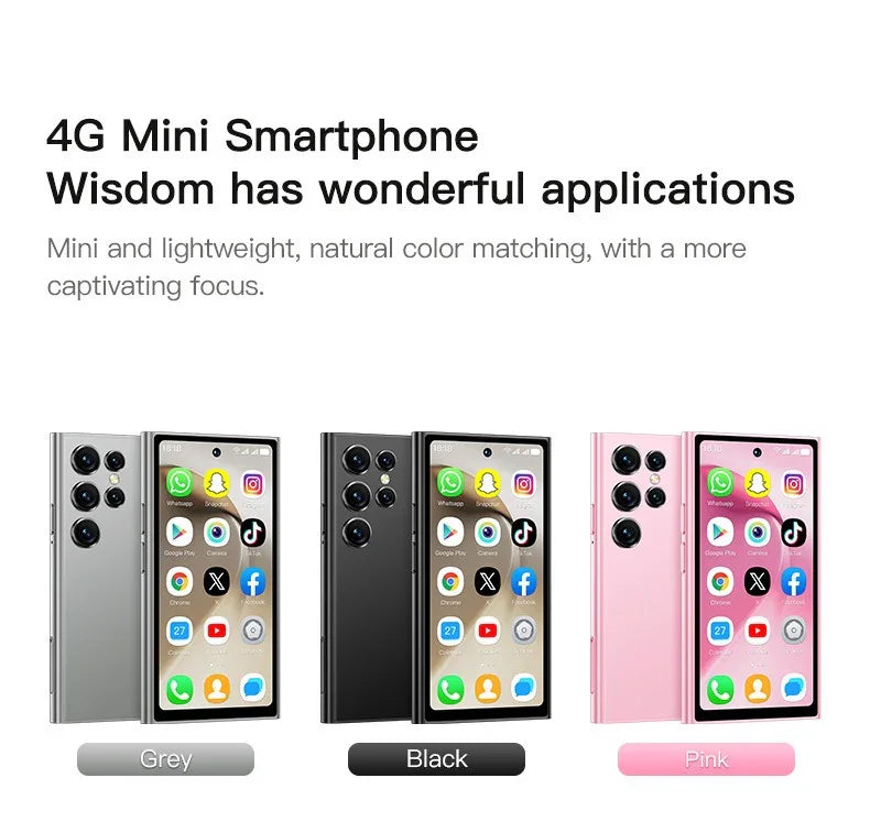 S26 Pro Apex Android Mini Smartphone