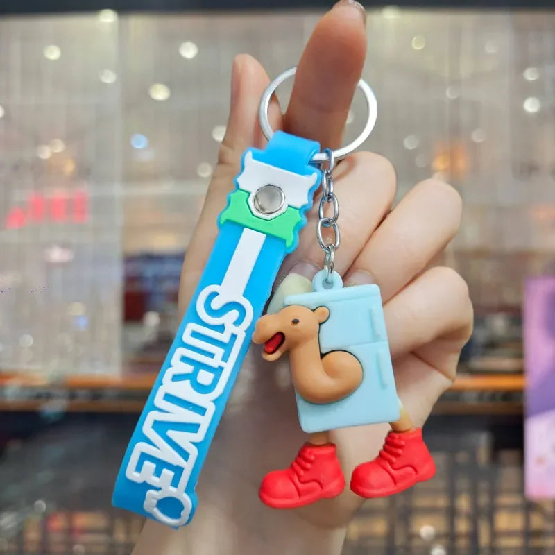 Brainrot Meme Riot Keychain
