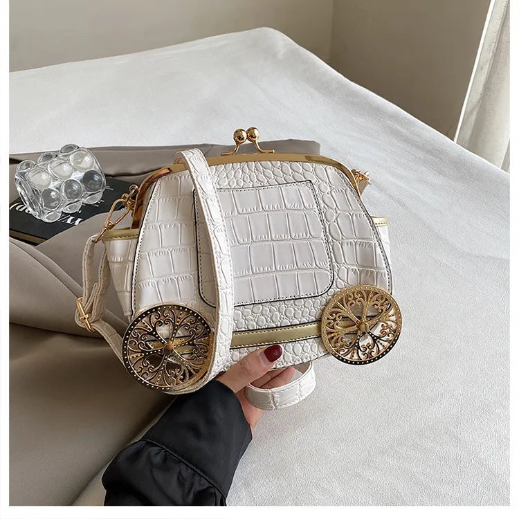 Enchanted Royal Carriage Crossbody Bag